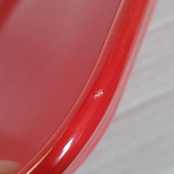 Fiestaware Fiesta CERAMIC Bread Tray Server Serving Plater Plate DISH Scarlet Re - Picture 16 of 16